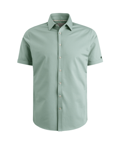 Cast Iron - Csis2404274 - Twill Jersey Shirt - 6021 Slate Grey