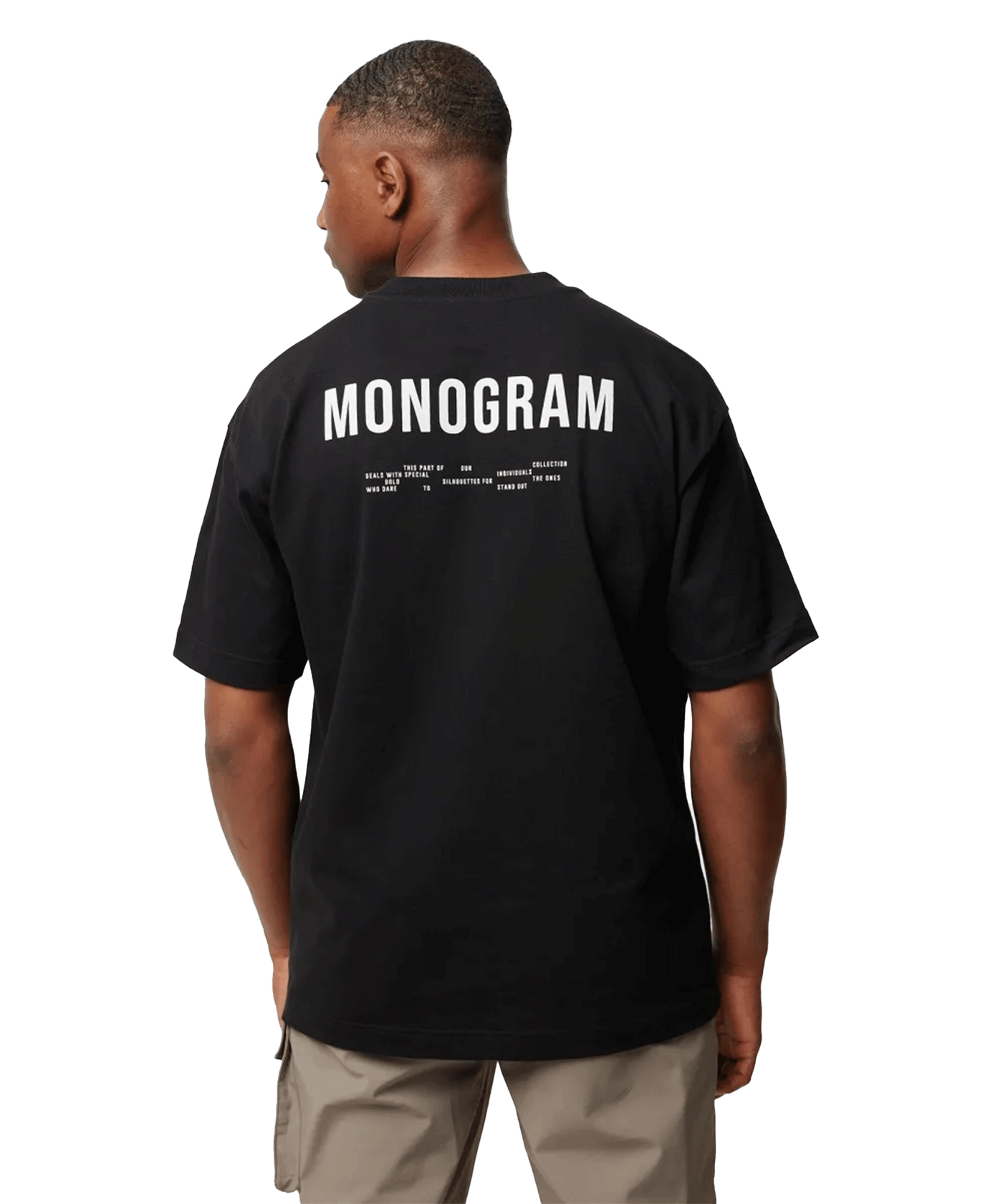 Genti - J1098-3226 - Monogram Ss T-shirt - 020 Black