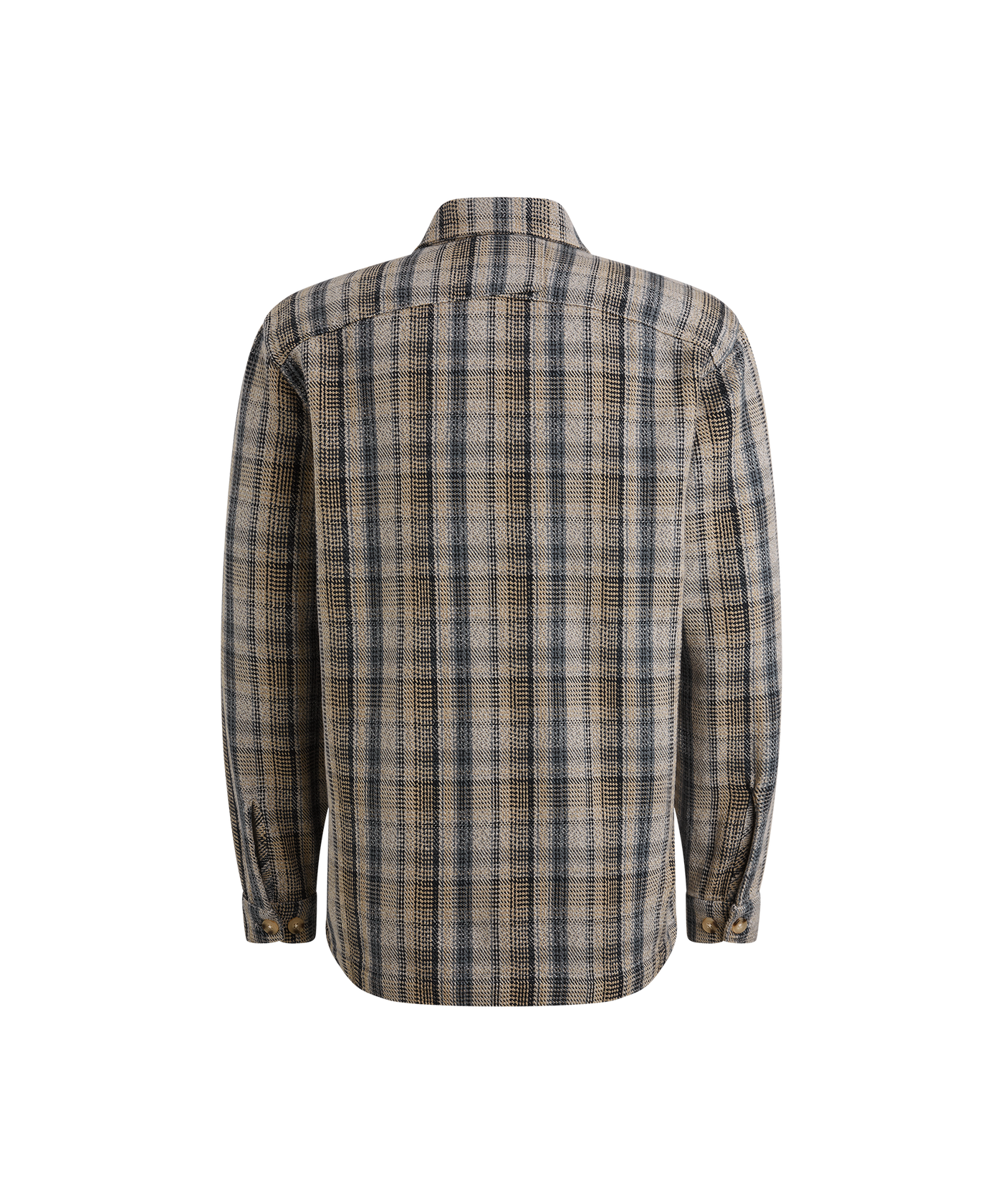 Cast Iron - Csi2508205 - Heavy Check Overshirt - 9096 Stormy
