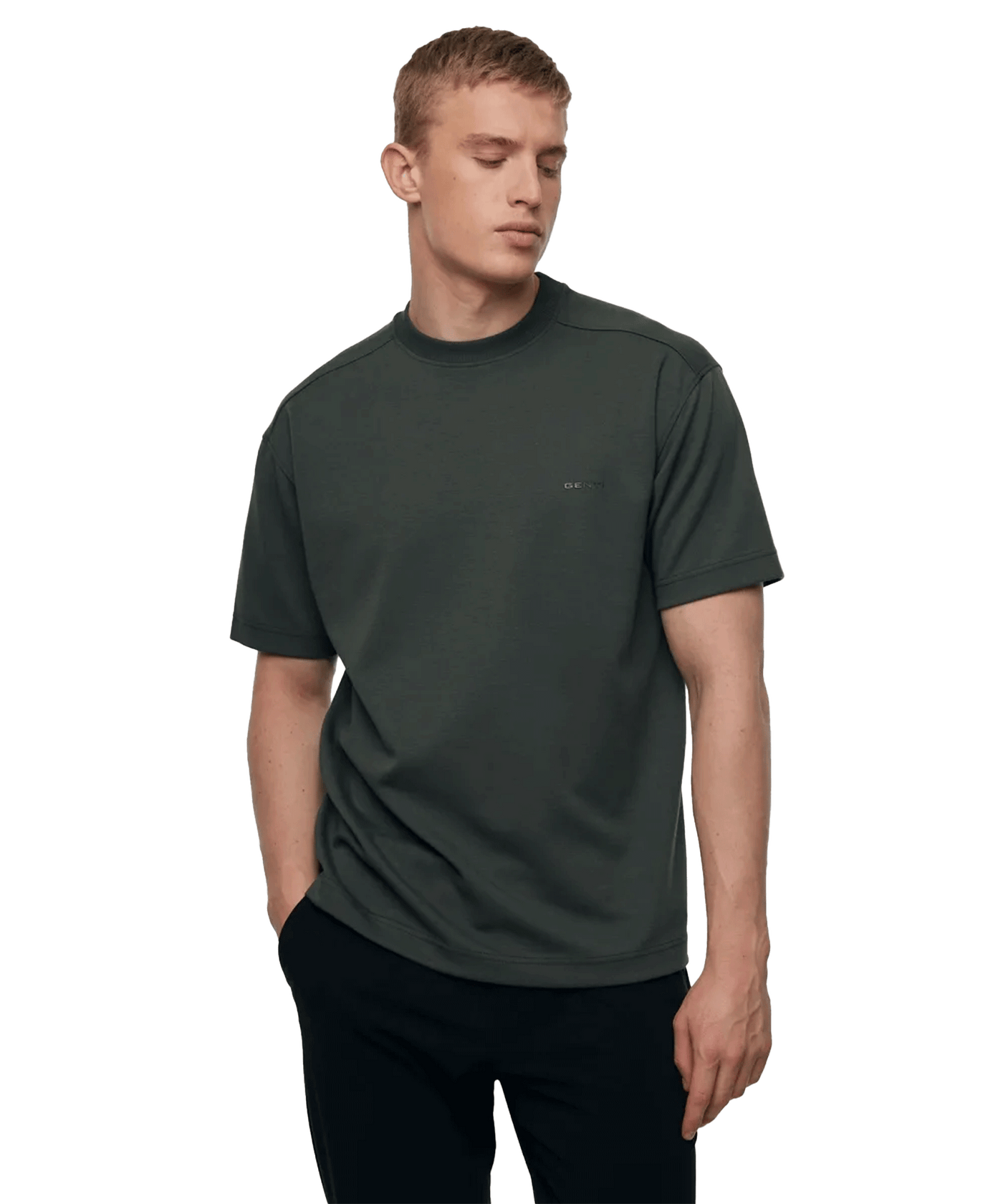 Genti - J1089-3227 - T-shirt - 270 Green