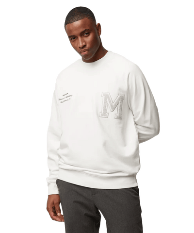 Genti - J1076-3220 - Raglan Crewneck - 104 Off White