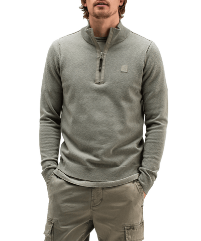 Butcher of Blue - 1926002 - Clifden Halfzip - Granite Green