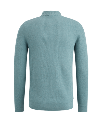 Cast Iron - Ckw2409336 - Mockneck Boucle - 5150 Stone Blue