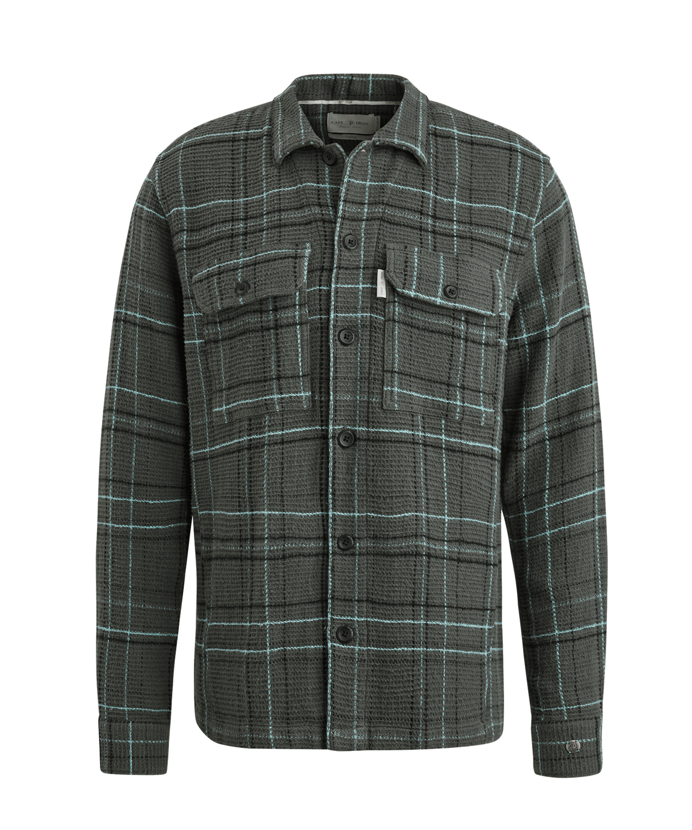 Cast Iron - Csi2409220 - Ls Check Overshirt - 6026 Urban Chic