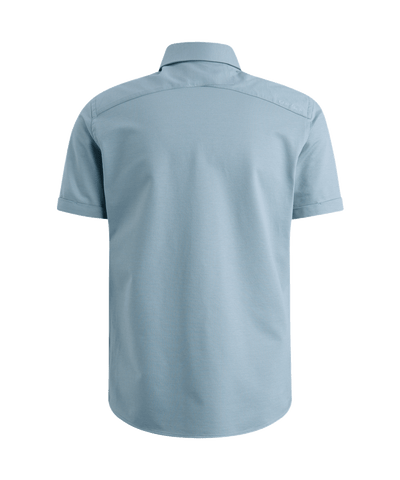Cast Iron - Csis2404274 - Twill Jersey Shirt - 4342 Zen Blue