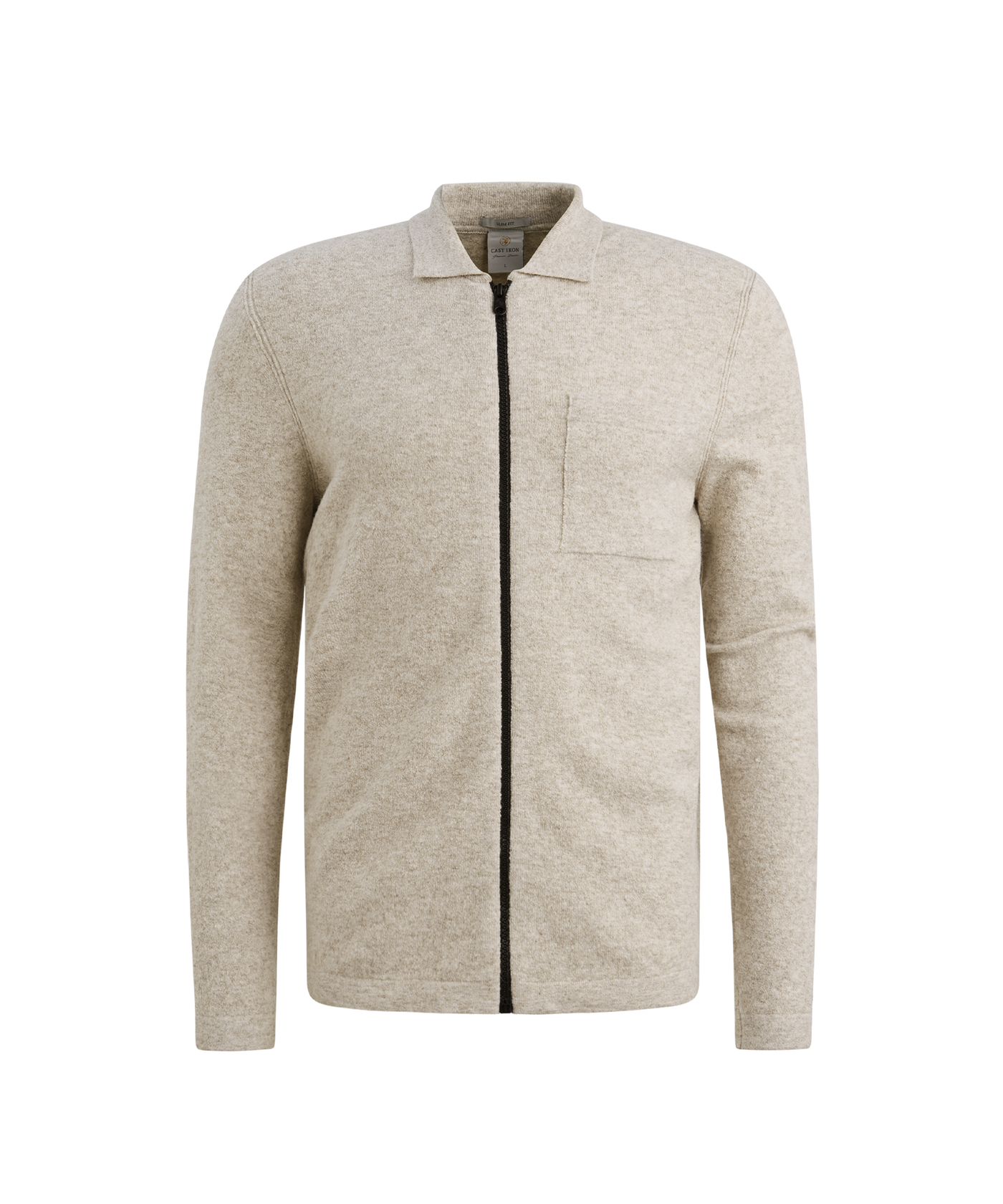 Cast Iron - Ckc2511302 - Wool Jacket - 7014 Silver Birch