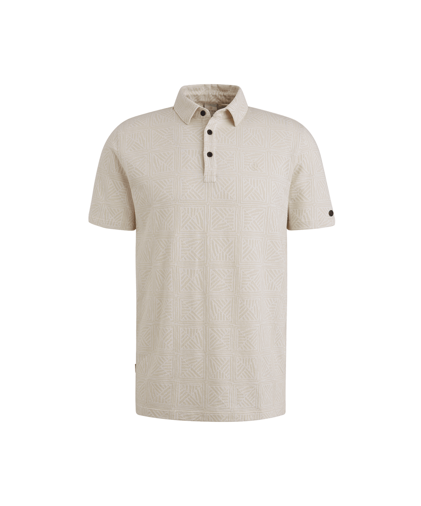 Cast Iron - Cpss2504893 - Jacquard Polo - 7014 Silver Birch