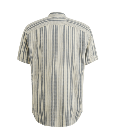 Cast Iron - Csis2403225 - Ss Stripe Shirt - 5105 Stone