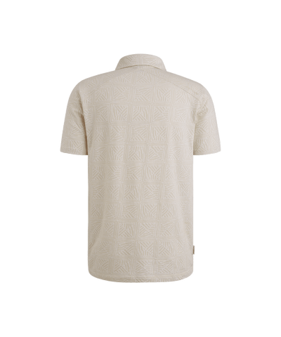 Cast Iron - Cpss2504893 - Jacquard Polo - 7014 Silver Birch