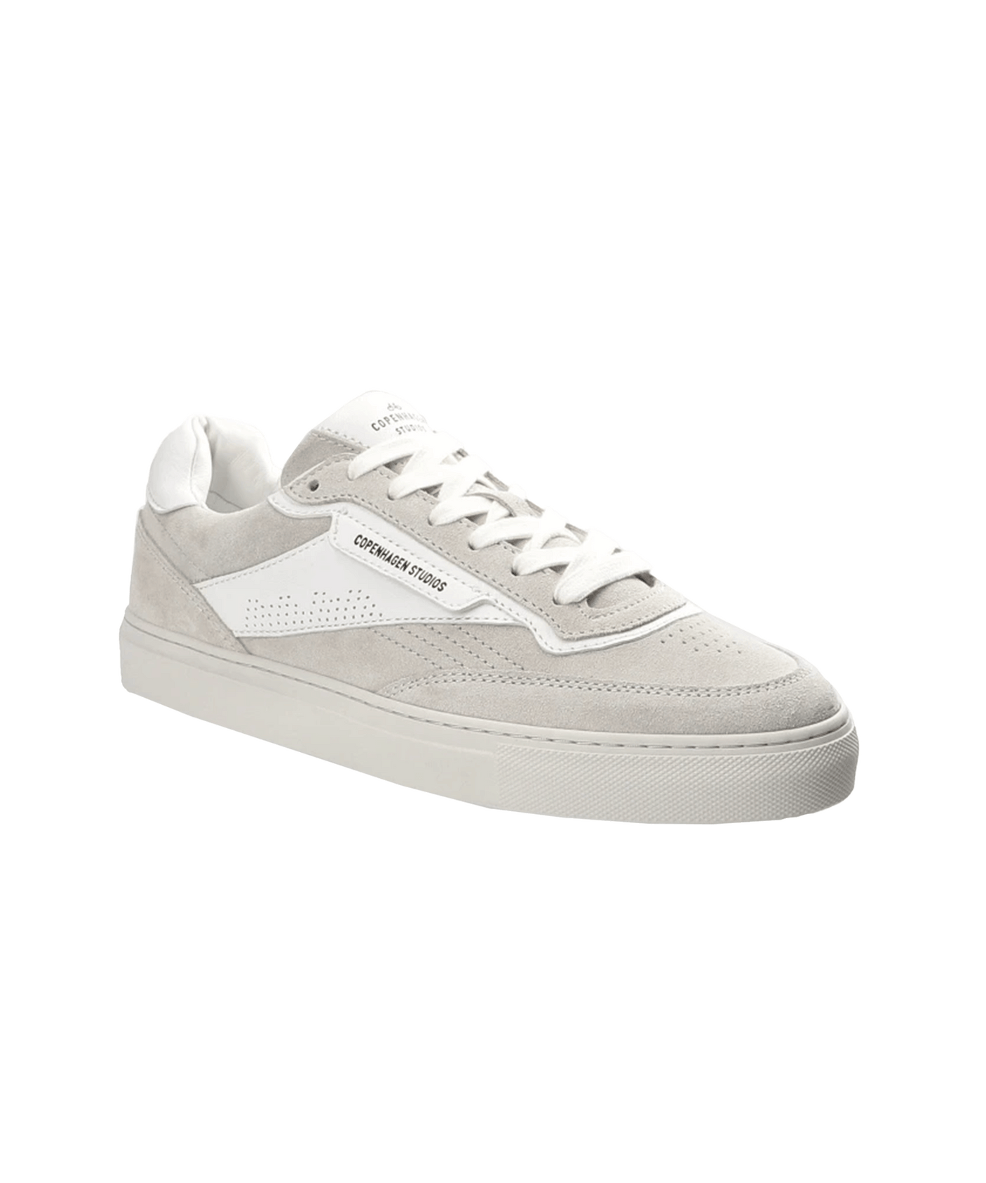 COPENHAGEN - Cph90m - Leather Mix - Grey/white
