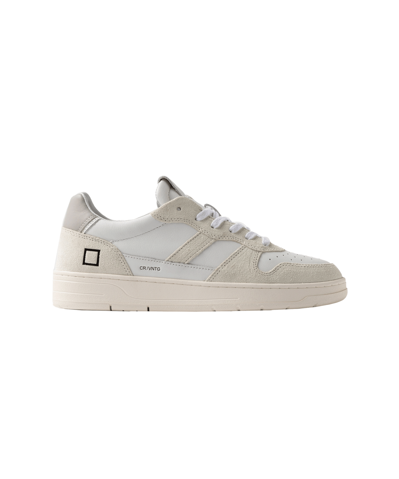 D.A.T.E. - M421 - Court 2.0 Vintage Calf - White