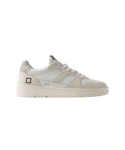 D.A.T.E. - M421 - Court 2.0 Vintage Calf - White