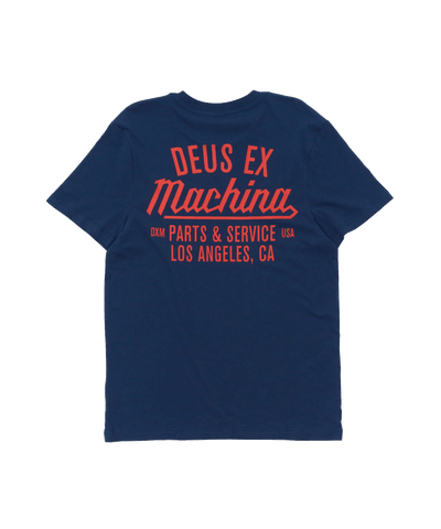 DEUS - Dmp251953c - Overbite T-shirt - Mechanic Blue