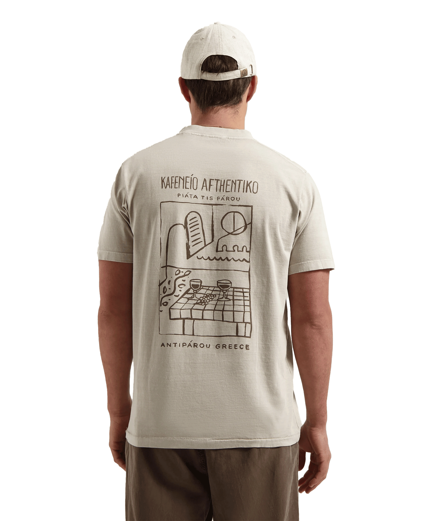 Dstrezzed - Nickolas Graphic - T-shirt - 213 Timber Wolf