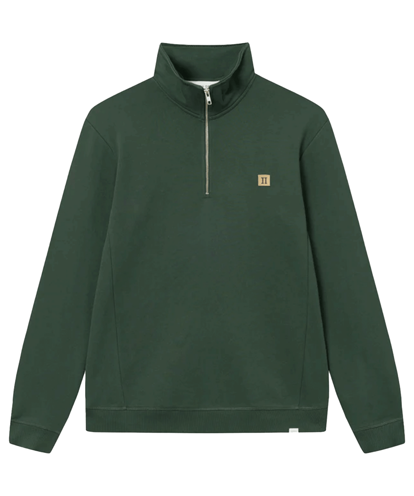 Les Deux - Ldm200144 - Piece Half Zip Sweater - Pine Green