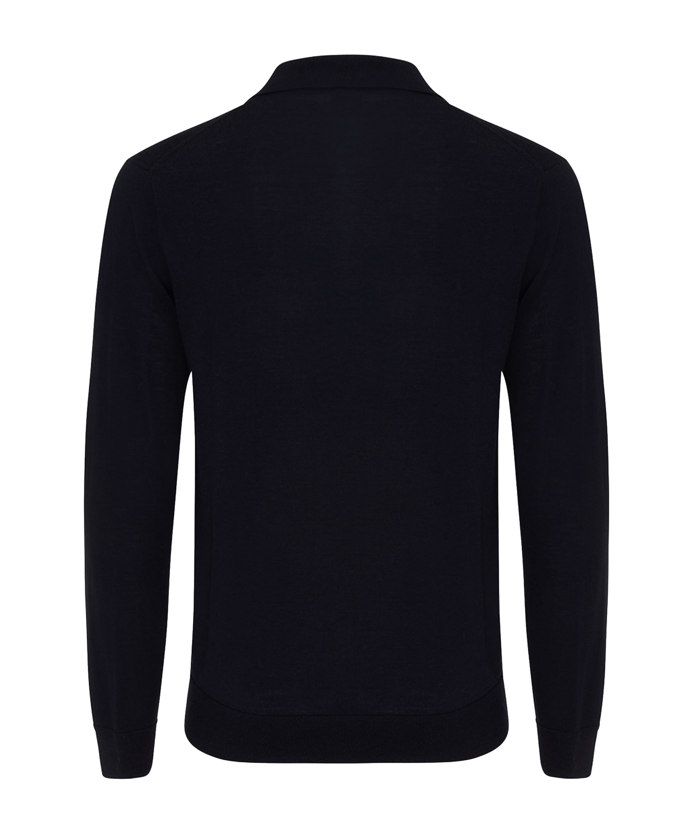 Gentiluomo - K1102-262 - Polo No Button Ls - 010 Navy