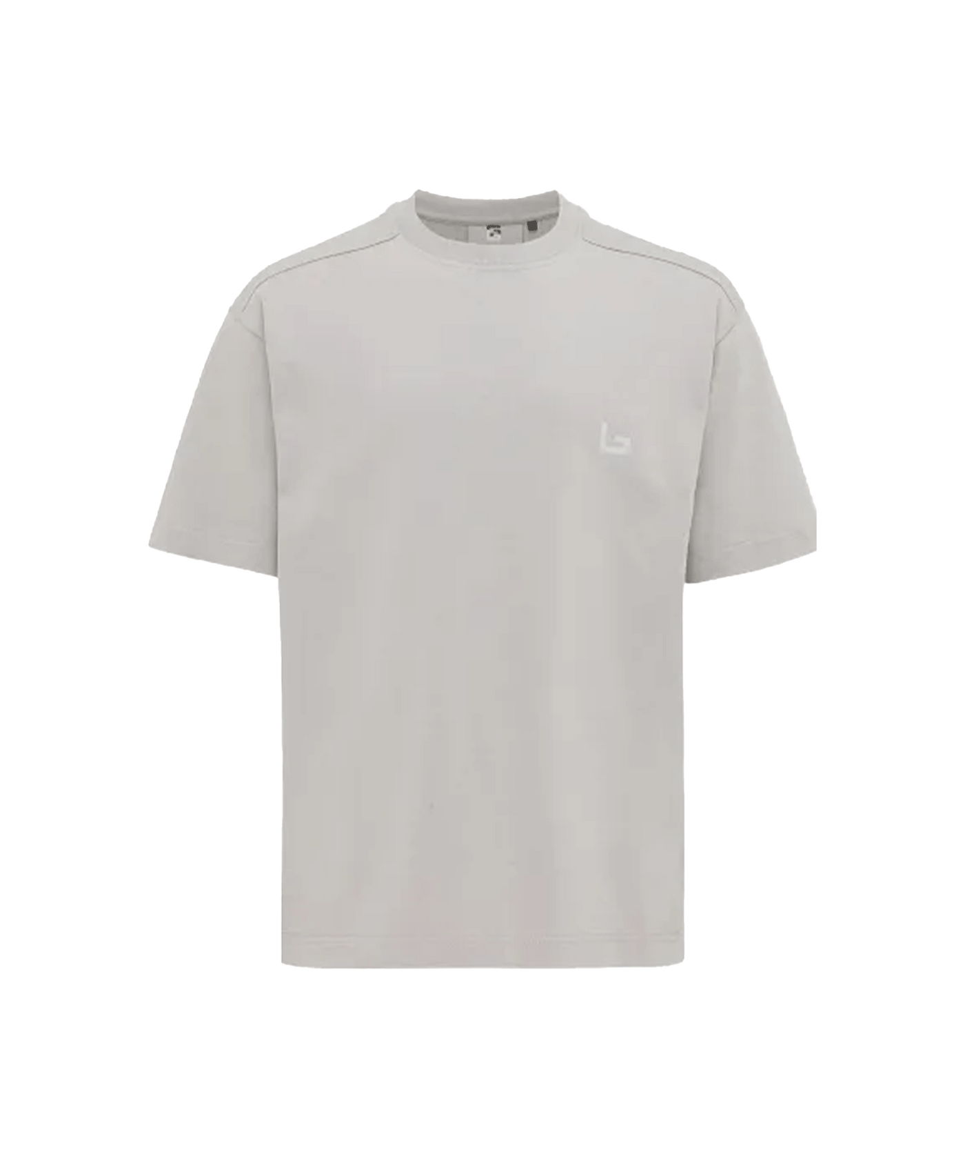 Genti - J2052-1226 - Monogram T-shirt - 126 Grey