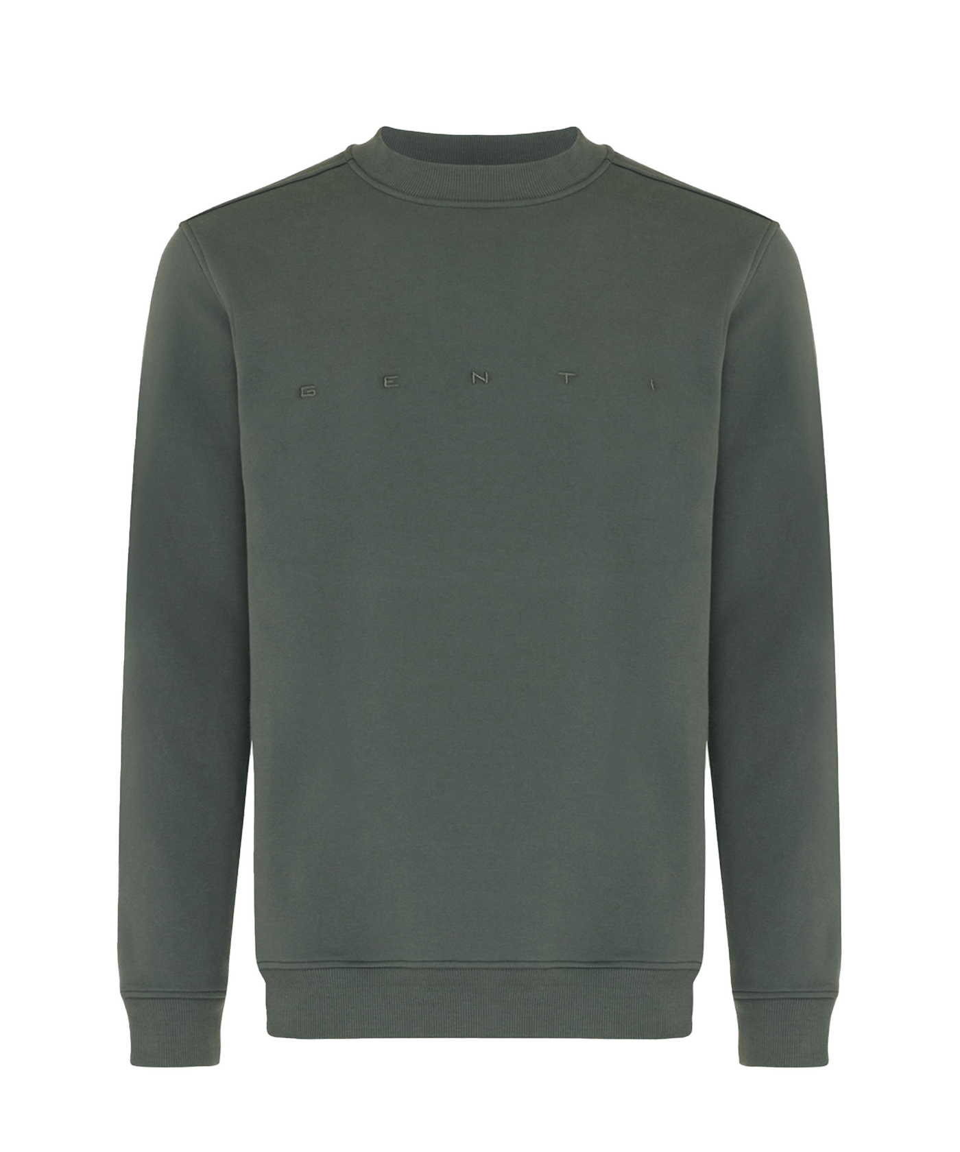 Genti - J1113-3229 - Crewneck - 270 Green