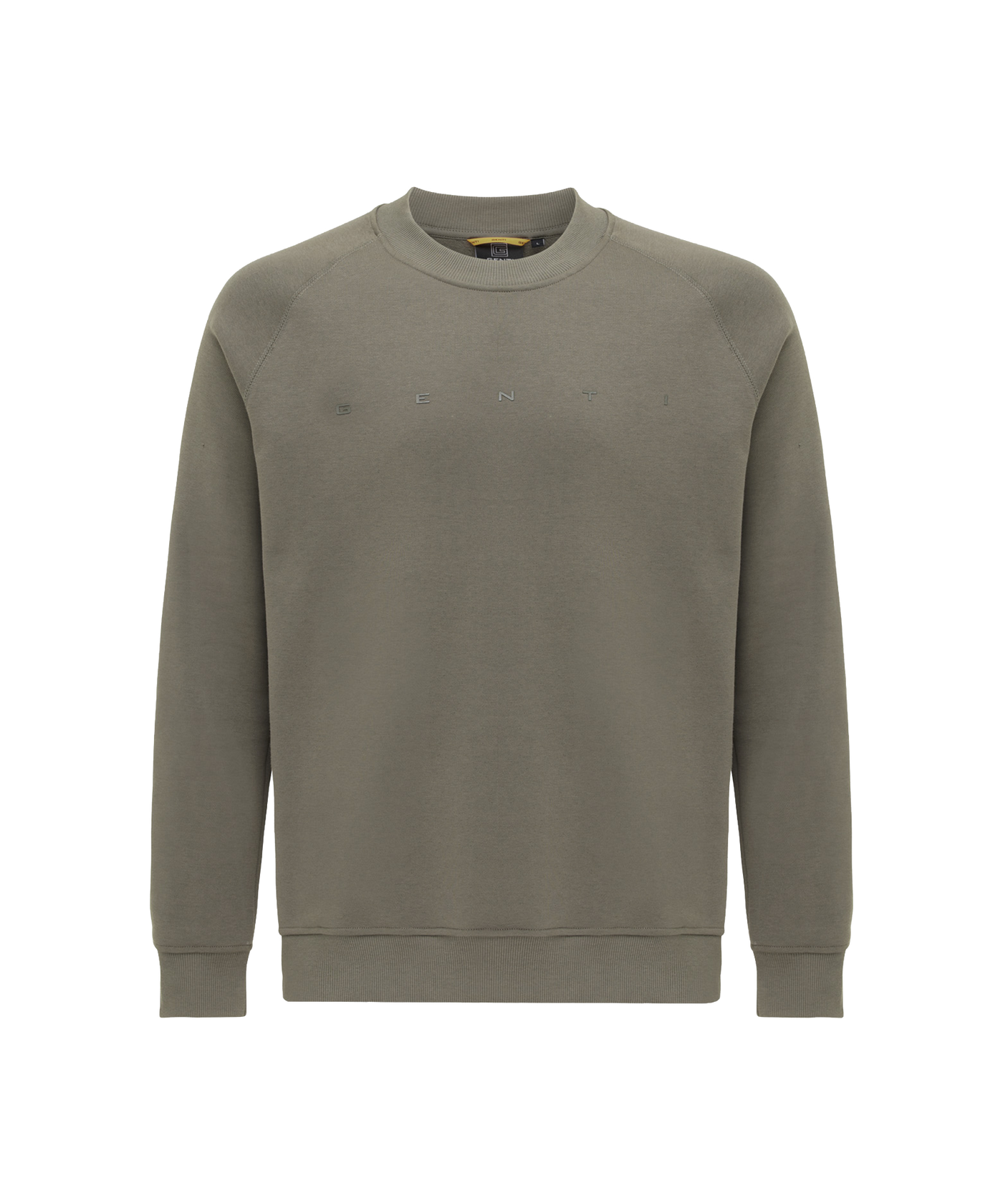 Genti - J3095-3229 - Basic Logo Sweater - 144 Brown