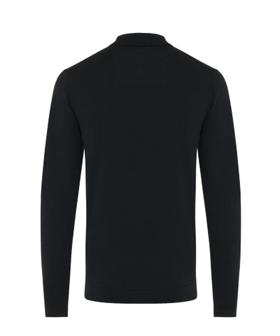 Genti - K1150-3260 - Polo Ls - 020 Black