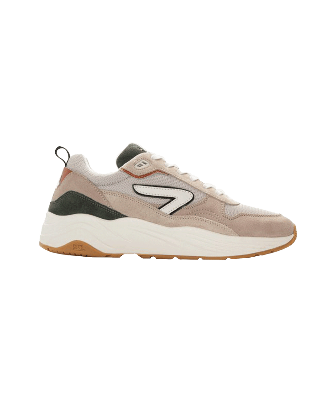 HUB Footwear - Glide S43 - Suede/diamond Mesh - C42 Lt Bone