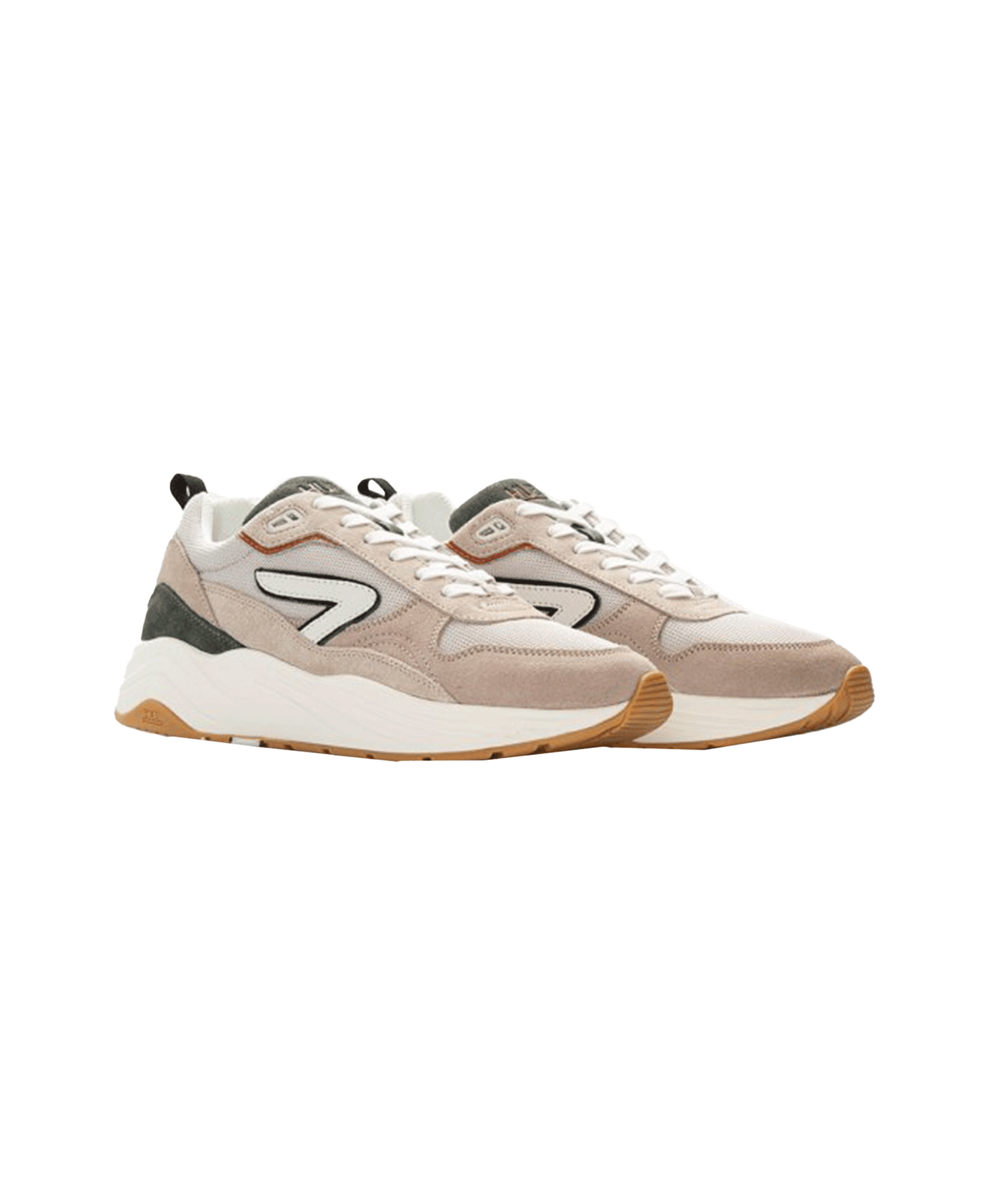 HUB Footwear - Glide S43 - Suede/diamond Mesh - C42 Lt Bone