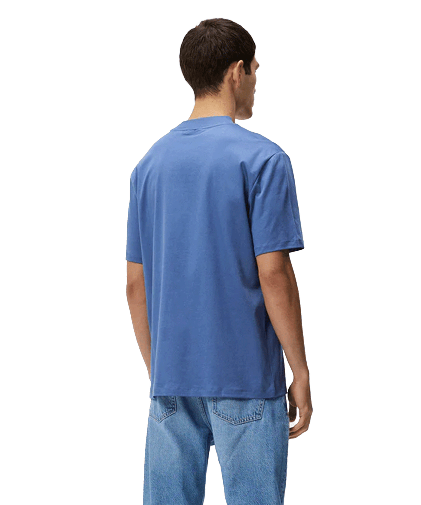 J Lindeberg - Ace Mockneck - T-shirt - O206 Bijou Blue