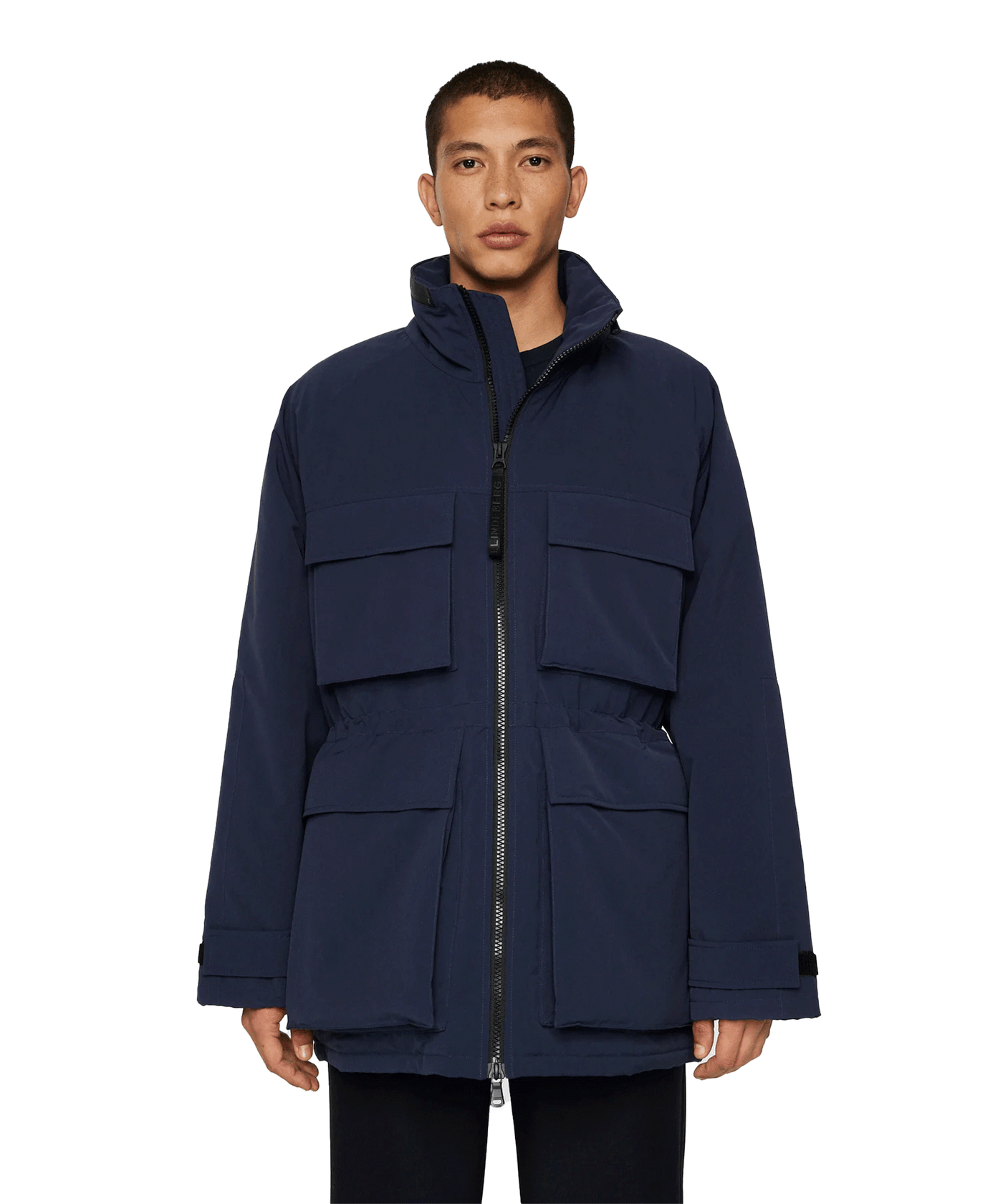 J Lindeberg - Fmow11635 - Archie Padded Jacket - Navy