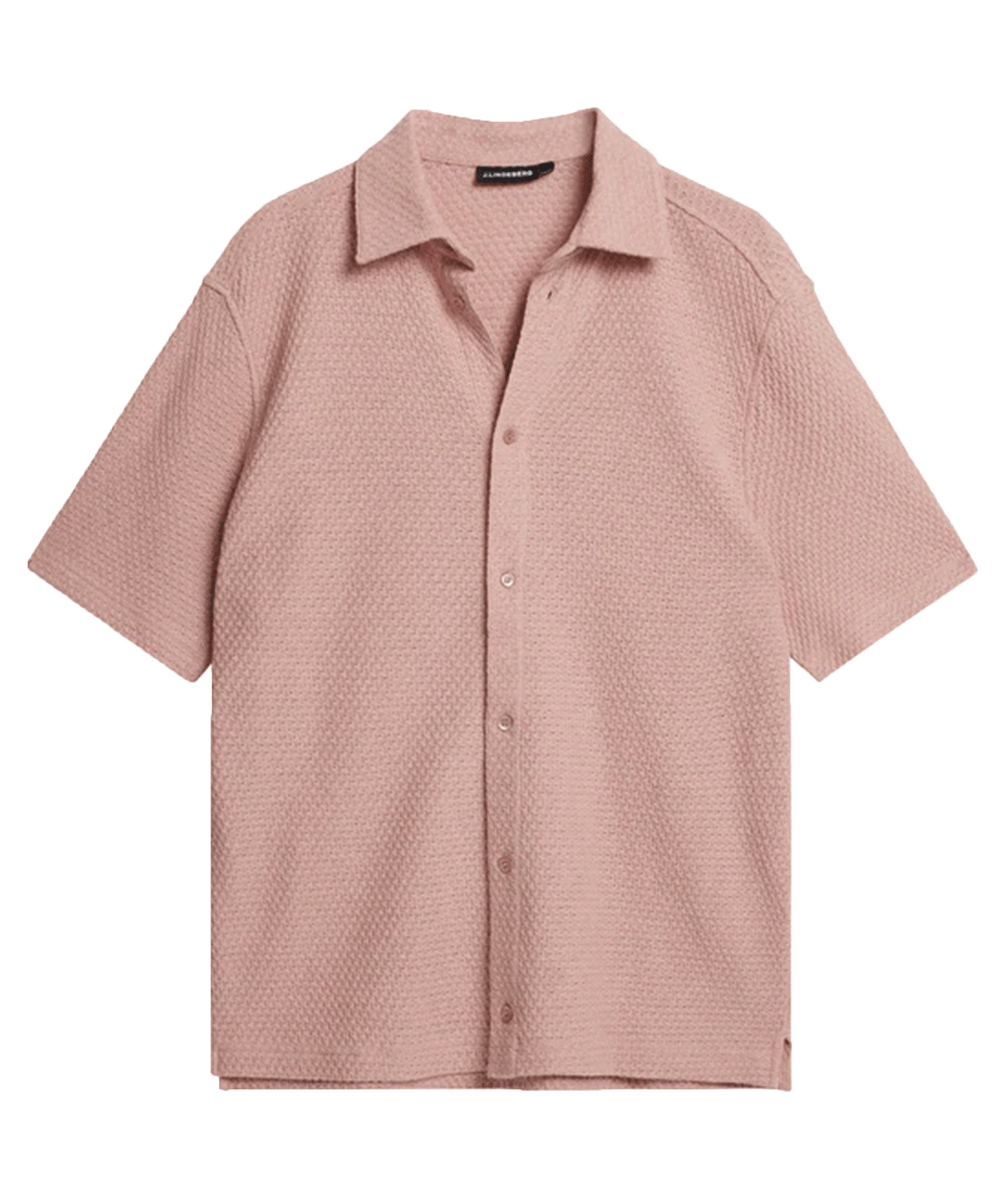 J Lindeberg - Torpa Airy - Structure Shirt - S022 Powder Pink