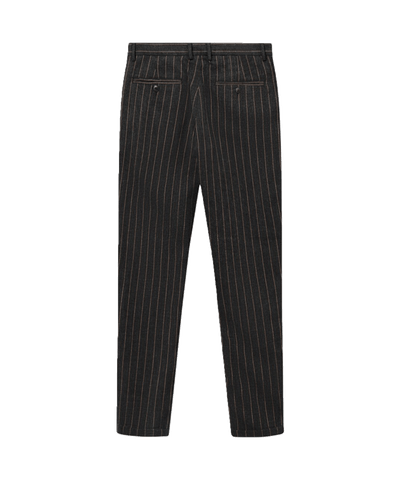 Les Deux - Ldm501087 - Como Pinstripe Suit Pants - Dark Grey