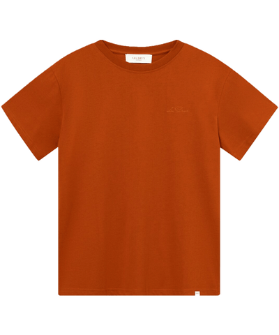 Les Deux - Ldm101135 - Crew T-shirt - Terracota/court Orange