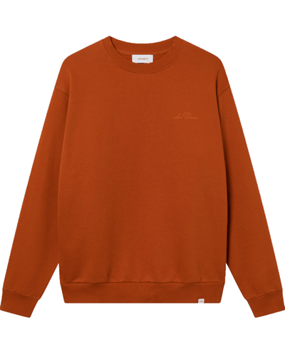 Les Deux - Ldm200128 - Crew Sweatshirt - Terracotta/orange