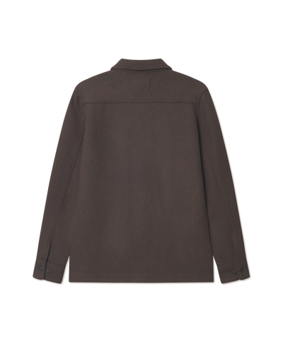 Les Deux - 1000573 - Jason Solid Wool Overshirt - Delicioso