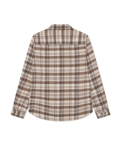 Les Deux - 1000546 - Lennon Check Overshirt - Irish Cream