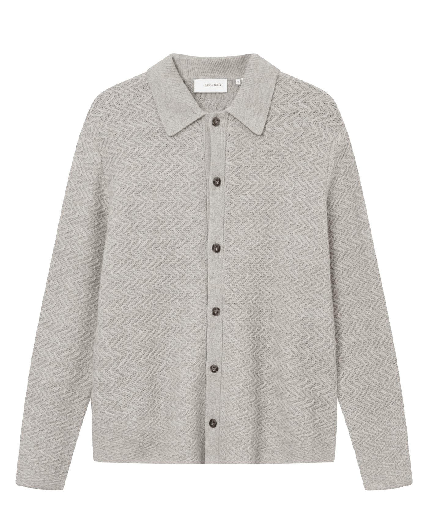 Les Deux - Ldm410185 - Finnegan Knit Shirt - Oatmeal