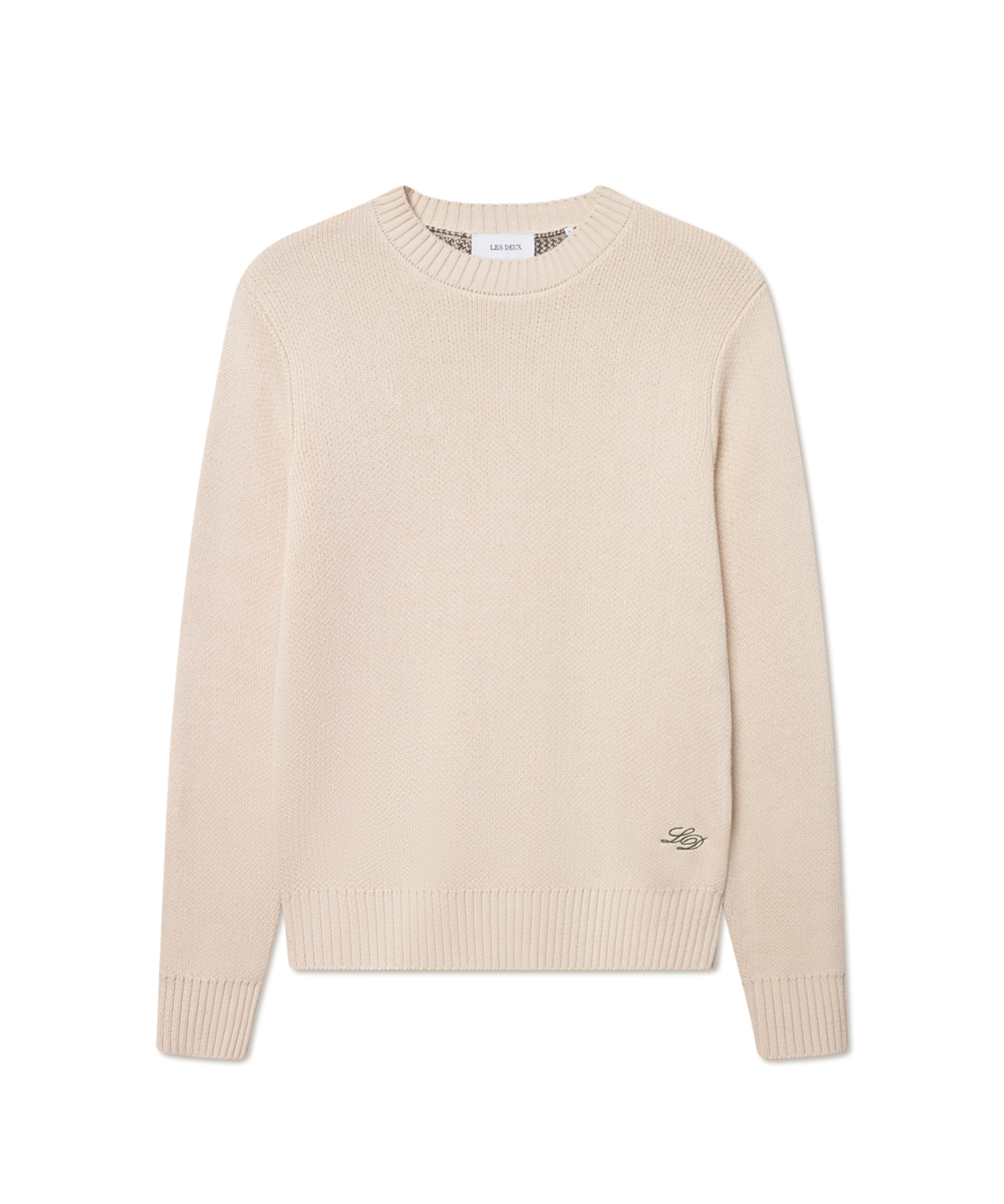 Les Deux - 1000560 - Danton Crewneck Knit - Ivory