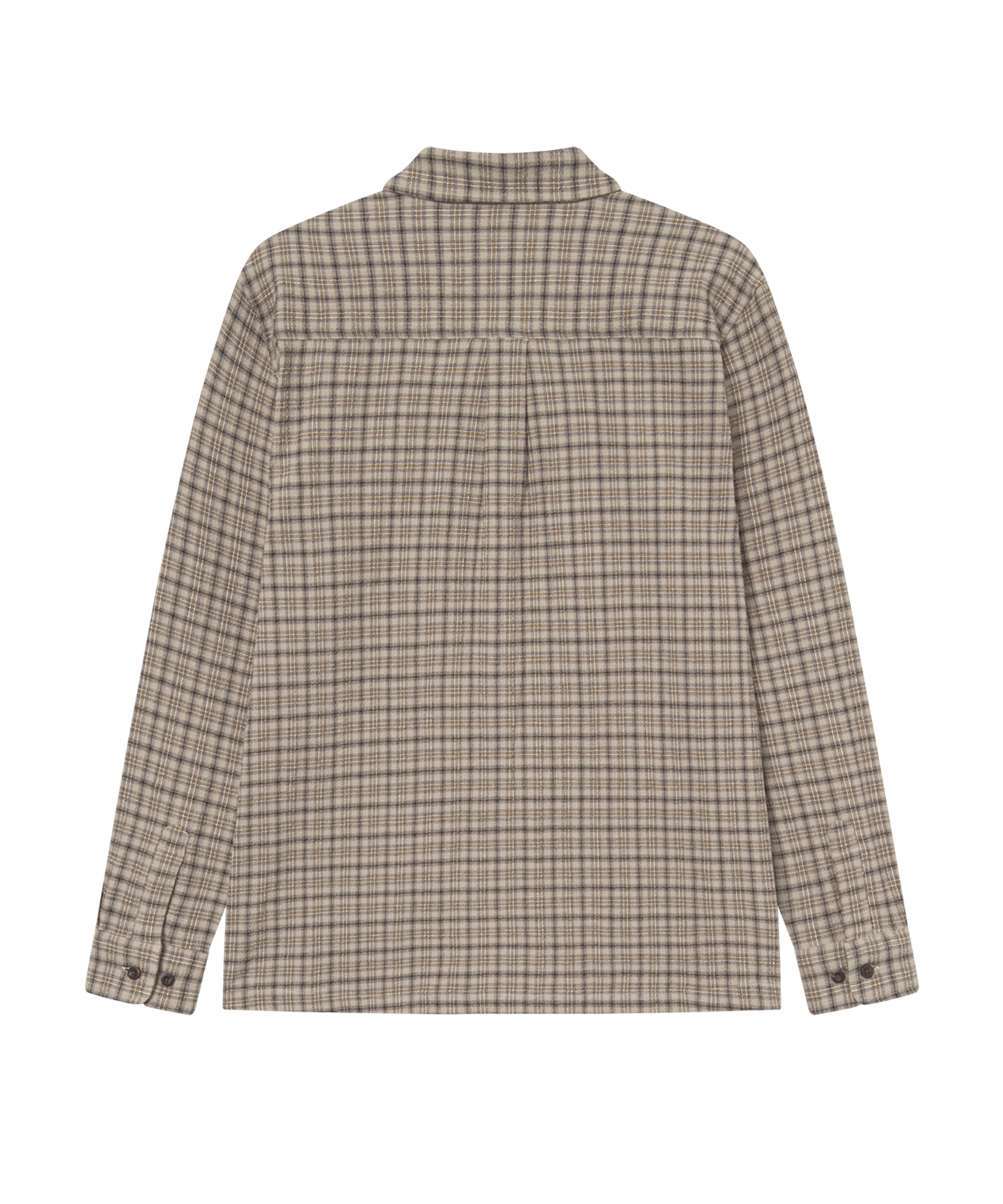 Les Deux - 1001711 - John Check Shirt - Dark Sand