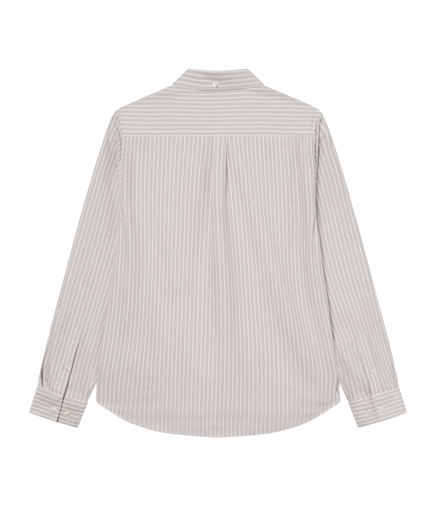 Les Deux - 1001703 - Konrad Striped Oxford Shirt - Dk Sand