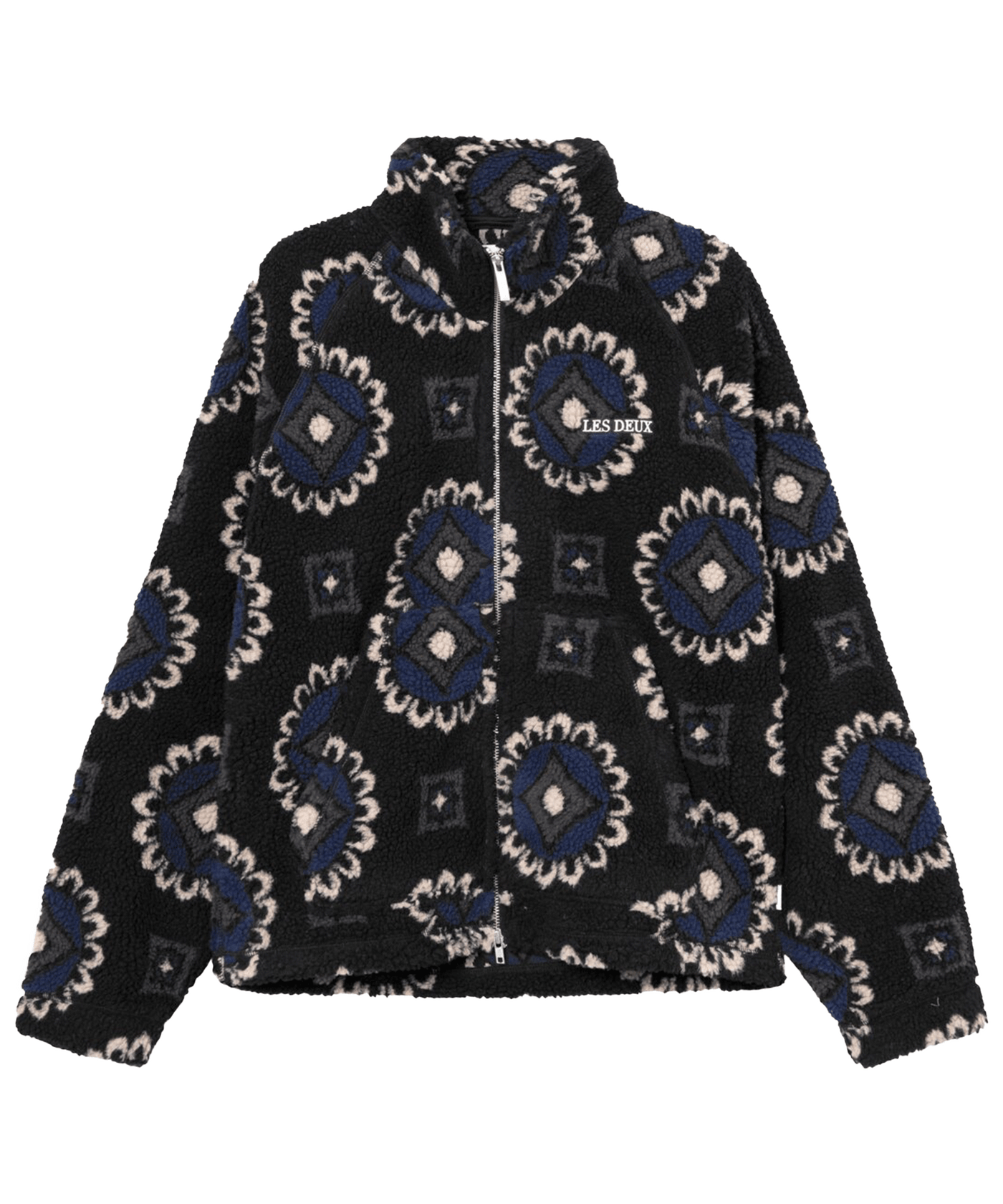 Les Deux - Ldm610118 - Ren Zipper Jacket - Black/blue