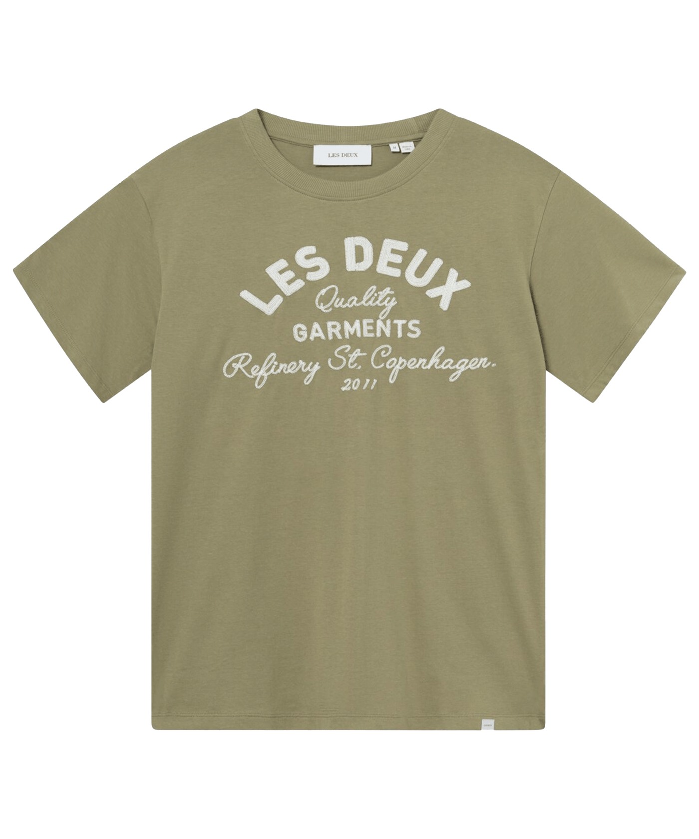 Les Deux - Ldm101173 - Barry T-shirt - Surplus Green