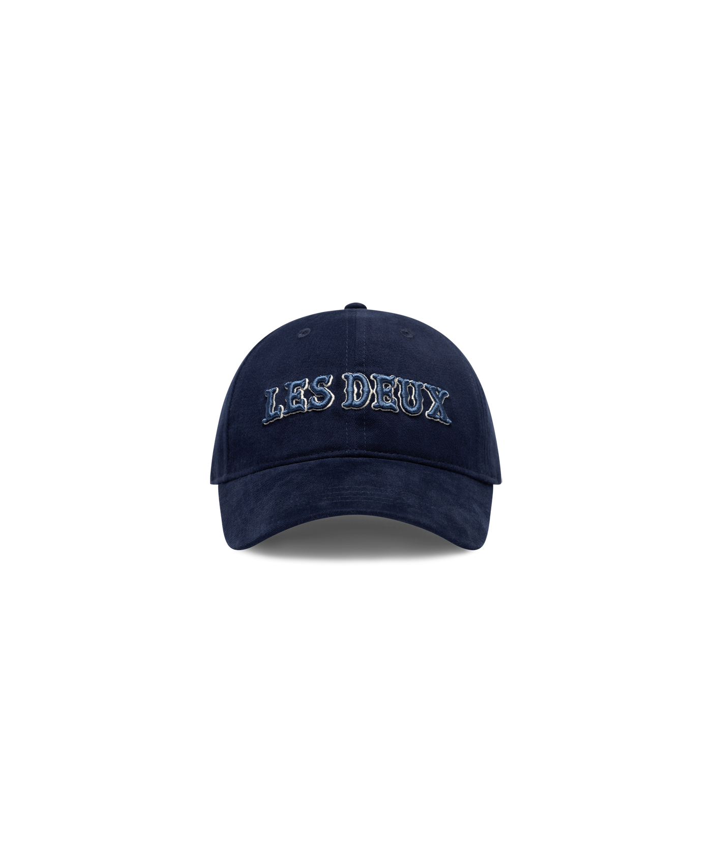 Les Deux - 1001138 - Colourfull Logo Dad Cap - Dk Navy