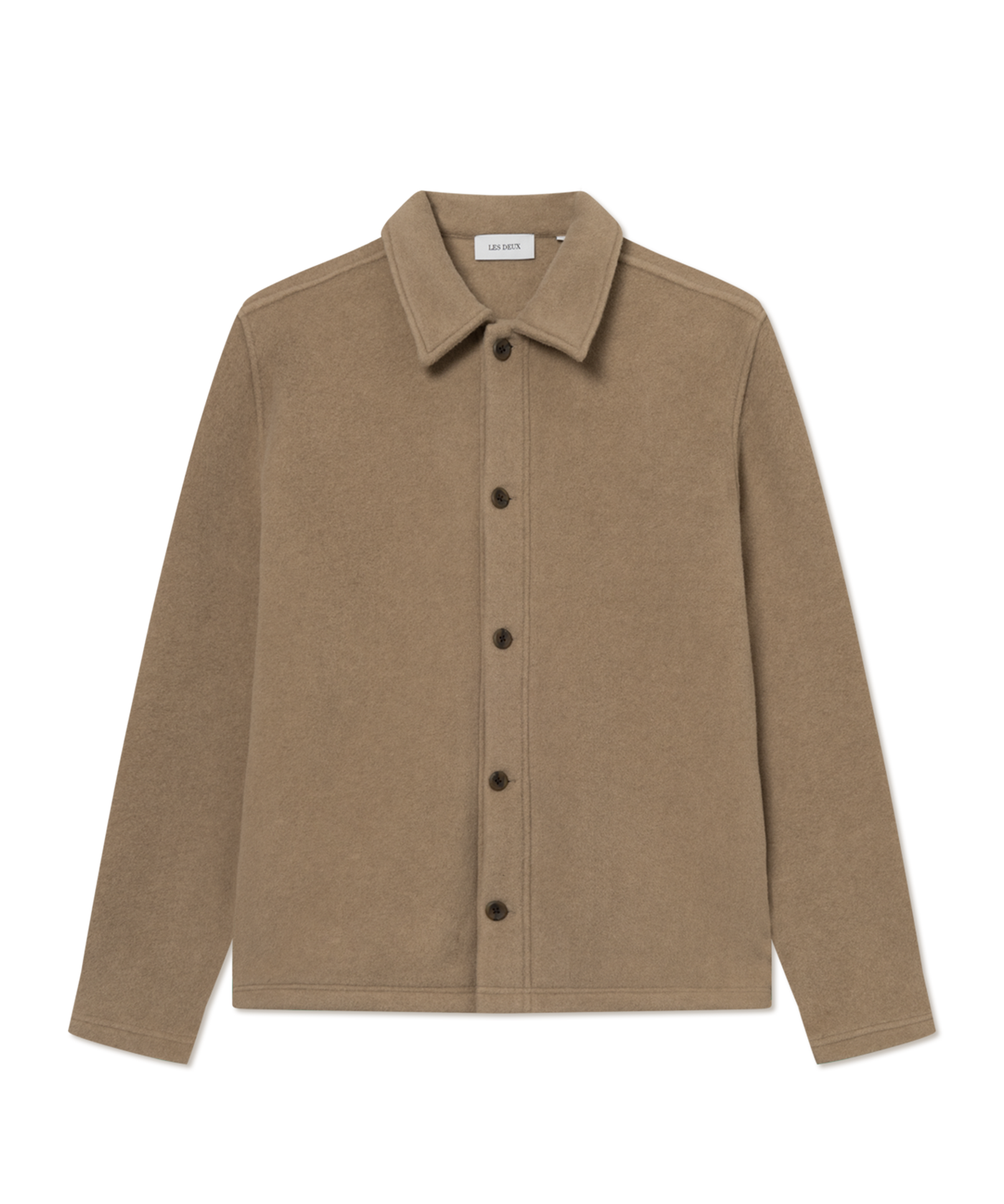 Les Deux - 1001008 - Jermaine Overshirt - Dark Sand