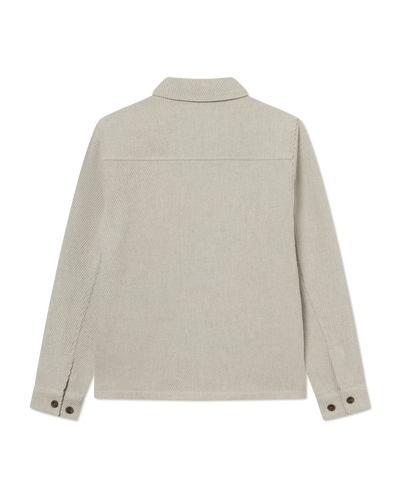 Les Deux - 1001007 - Hamilton Twill Wool Overshirt - Snow