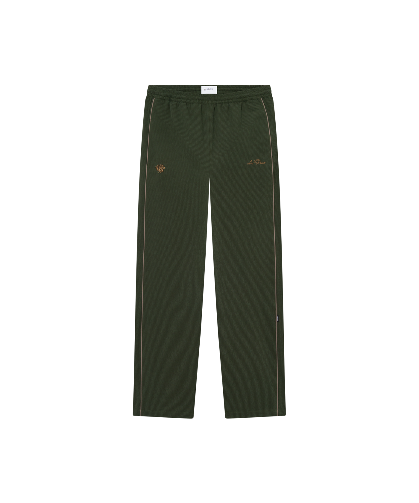 Les Deux - 1000964 - Hodson Seersucker Track Pants - Duffel