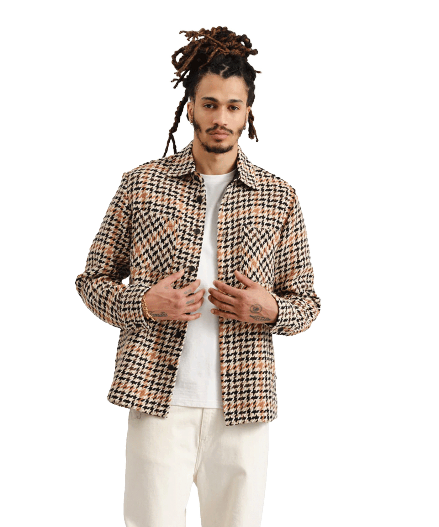 Wax London - Whiting - Overshirt - Natural