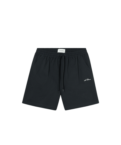 Les Deux - Ldm540025 - Stan Seersucker Swim Shorts 2.0- Black