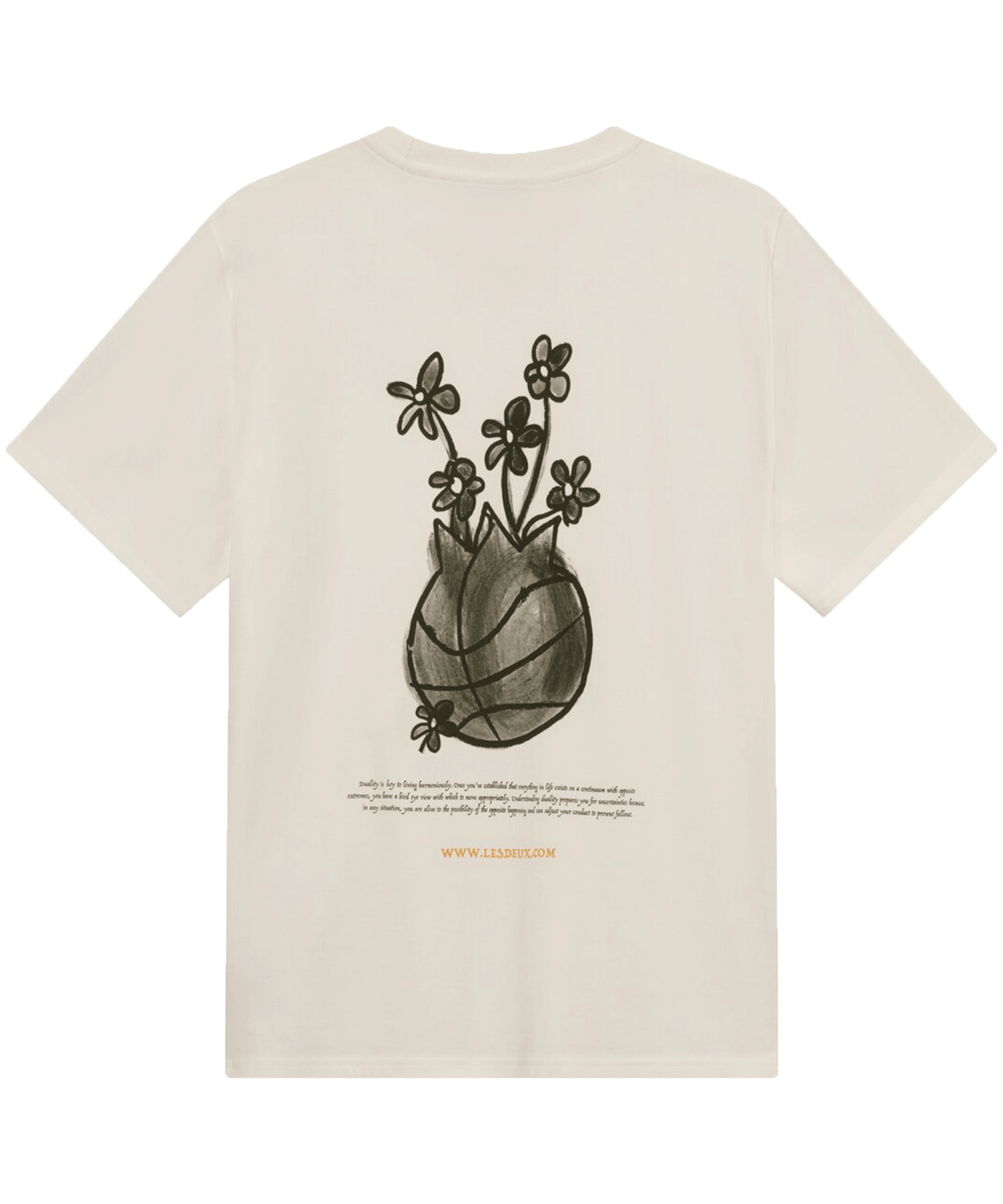 Les Deux - Ldm101159 - Duality T-shirt - Light Ivory