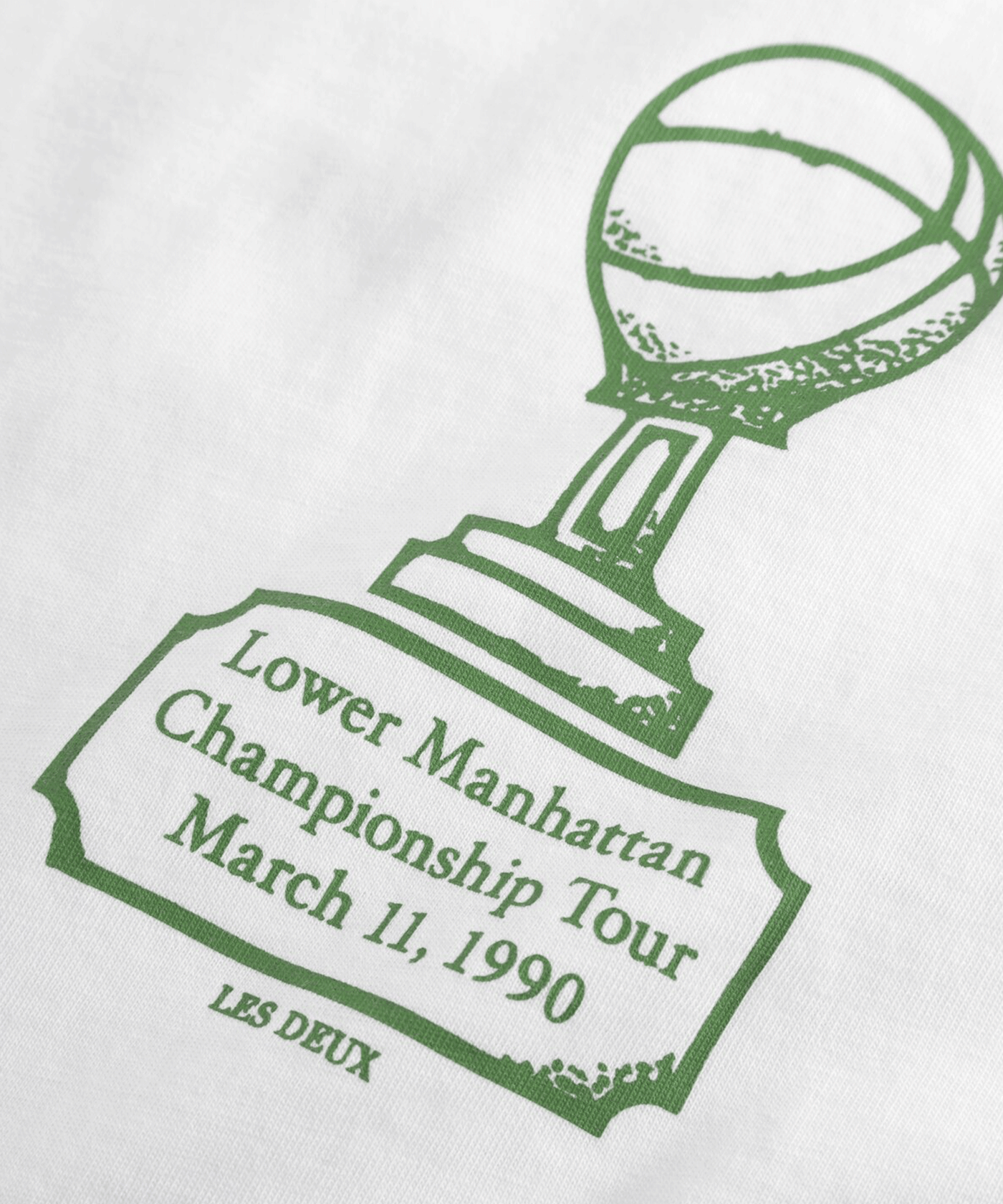 Les Deux - Ldm101182 - Tournament T-shirt - White/green