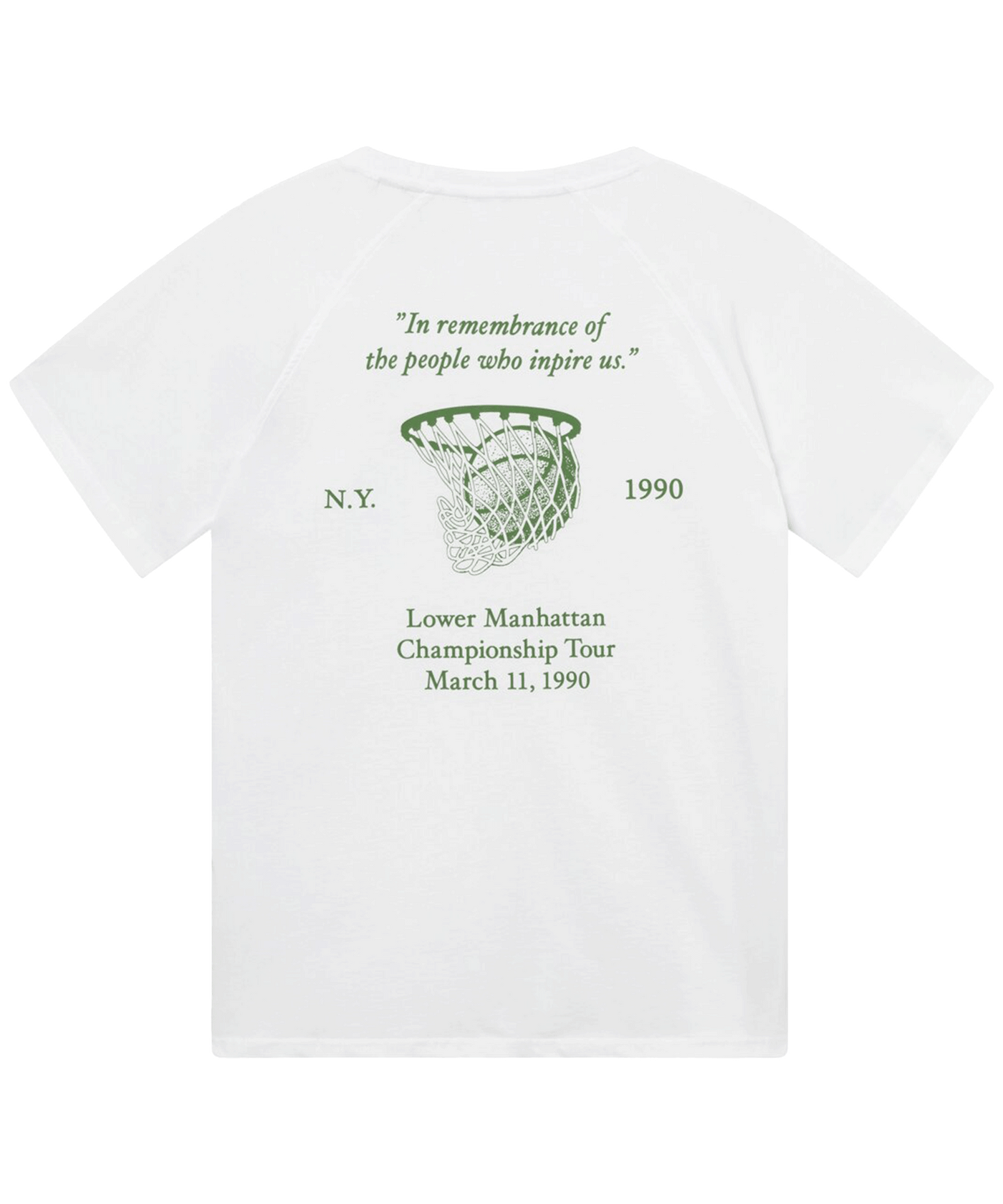 Les Deux - Ldm101182 - Tournament T-shirt - White/green