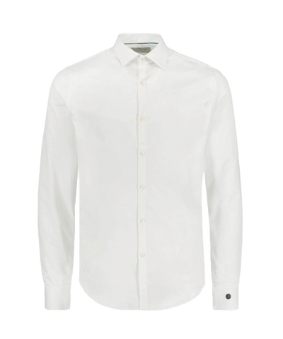 Cast Iron - Long Sleeve Shirt Cobra White